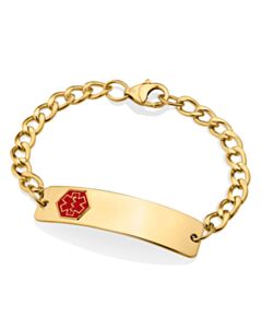 10ct Gold-Filled Classic Red Bracelet