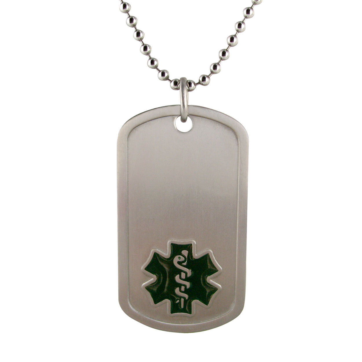Titanium dog tag chain discount