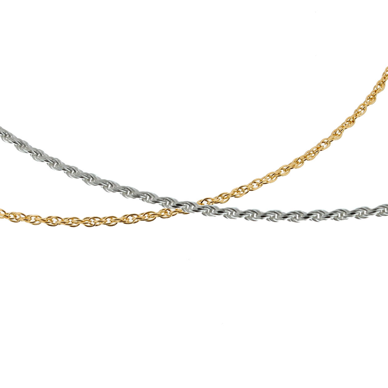 14k white sales gold necklace chain
