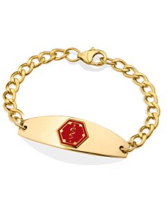 10ct Gold-Filled Premier Red Bracelet