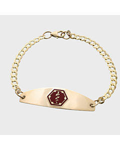 14ct Gold Premier Red Bracelet