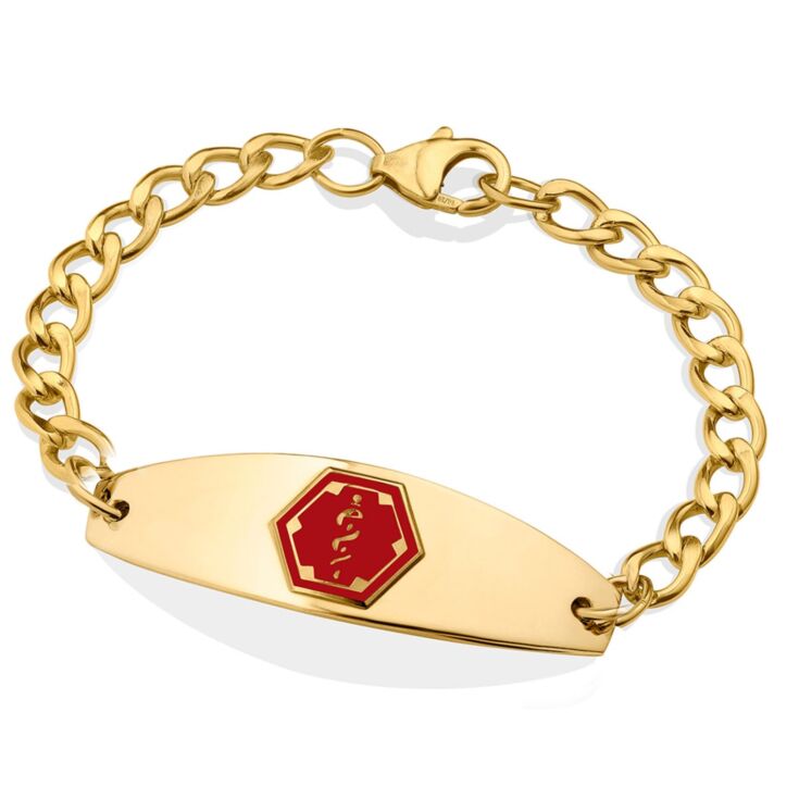 10ct Gold-Filled Premier Red Bracelet