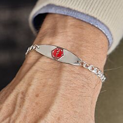 Sterling Silver Premier Red Bracelet