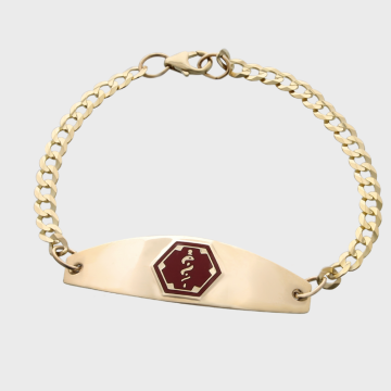 14ct Gold Premier Red Bracelet