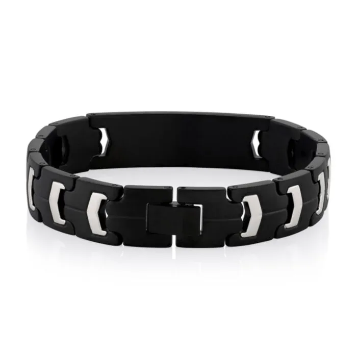 Lynx onyx medical id bracelet sales