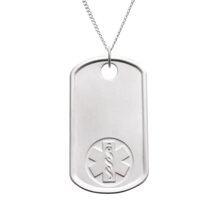 Sterling dog tags cheap