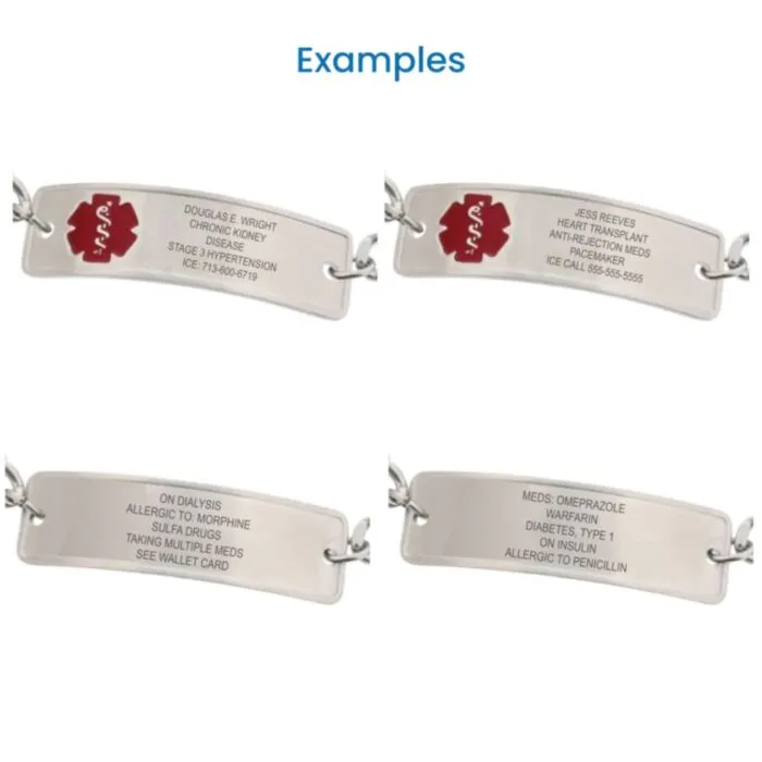 Warfarin alert bracelet sale