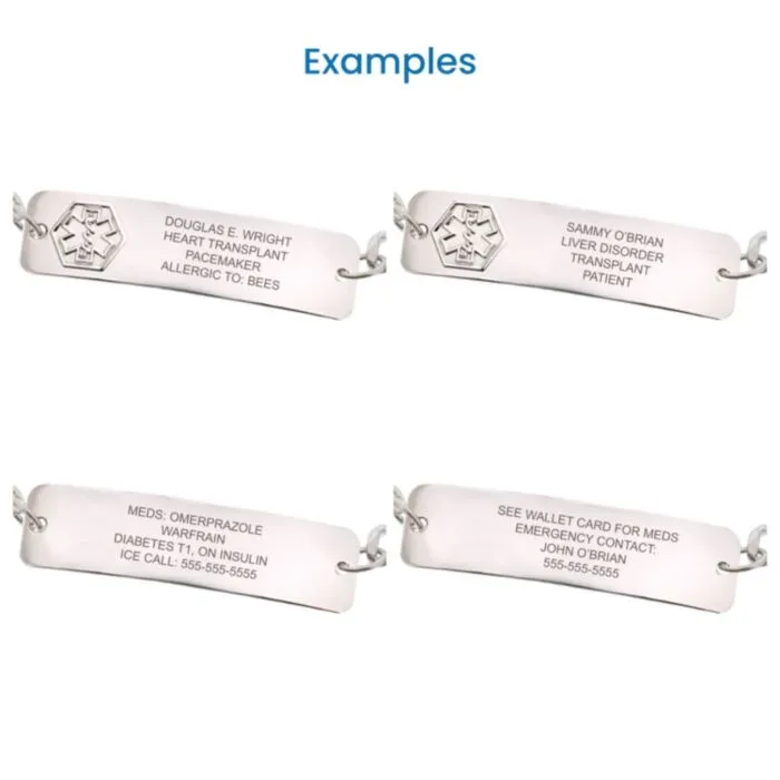 Pacemaker identity bracelets shop