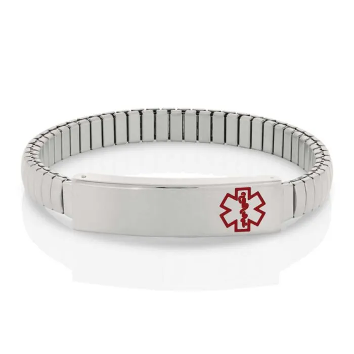 Universal medical top alert bracelets