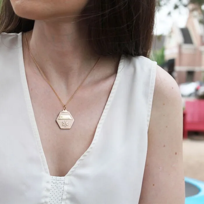 Gold filled deals custom necklace