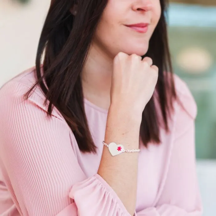 Red bracelet for store women